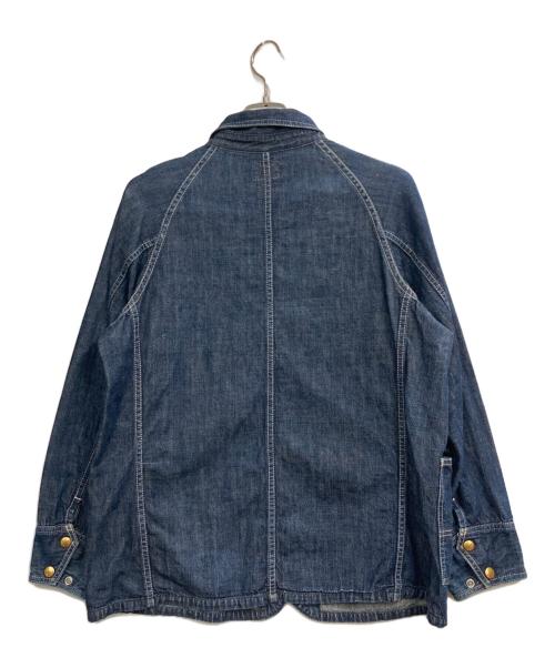 F.O.B FACTORY（エフオービー ファクトリー）F.O.B FACTORY (エフオービー ファクトリー) カバーオール インディゴ サイズ:Lの古着・服飾アイテム