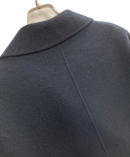 SLOBE IENA（スローブ イエナ）SLOBE IENA (スローブ イエナ) souple wool ダブルフェイスミドルコート ネイビー サイズ:記載なし（実寸サイズを参照ください）の古着・服飾アイテム