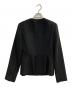 MaxMara (マックスマーラ) ノーカラージャケット ブラック サイズ:38：18000円