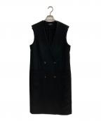 theoryセオリー）の古着「ADMIRAL CREPE SEAM VT」｜ブラック