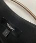 中古・古着 theory (セオリー) ADMIRAL CREPE SEAM VT ブラック サイズ:2：8000円