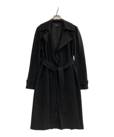 中古・古着通販】theory (セオリー) ADMIRAL CREPE コート ブラック