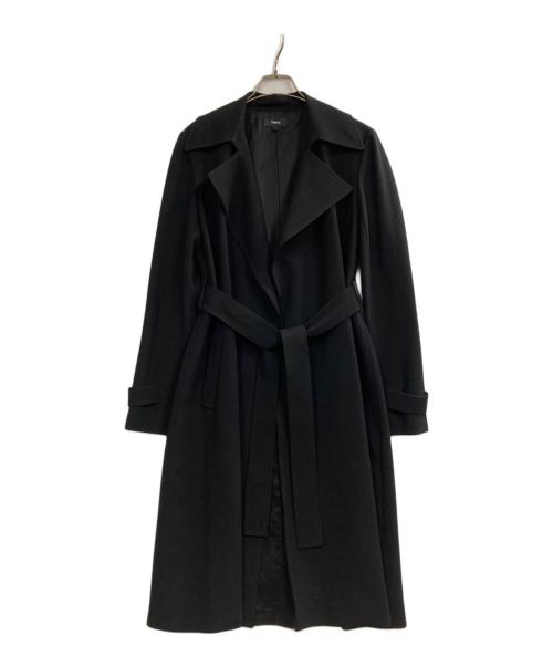 theory（セオリー）theory (セオリー) ADMIRAL CREPE コート ブラック サイズ:Sの古着・服飾アイテム