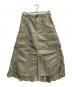 sacai（サカイ）の古着「Nylon Twill docking Skirt」｜グリーン