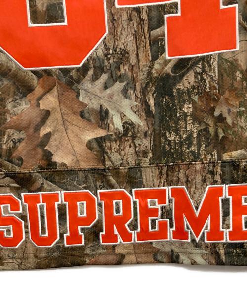 SUPREME（シュプリーム）Supreme (シュプリーム) MITCHELL & NESS (ミッチェルアンドネス) 24AW NCAA Hockey Jersey カーキ×オレンジ サイズ:Mの古着・服飾アイテム