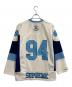 Supreme (シュプリーム) MITCHELL & NESS (ミッチェルアンドネス) 24AW NCAA Hockey Jersey ホワイト×ブルー サイズ:L：25000円
