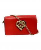 FURLAフルラ）の古着「MY JOY ショルダーバッグ」｜スカーレッド