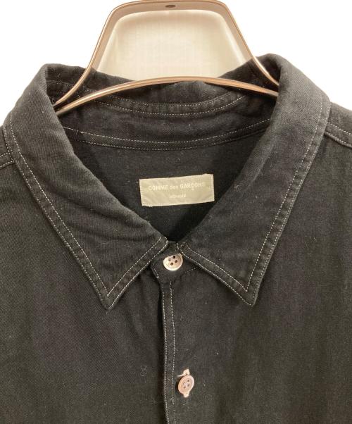 COMME des GARCONS HOMME（コムデギャルソン オム）COMME des GARCONS HOMME (コムデギャルソン オム) ロングスリーブシャツ ブラック サイズ:表記無しの古着・服飾アイテム