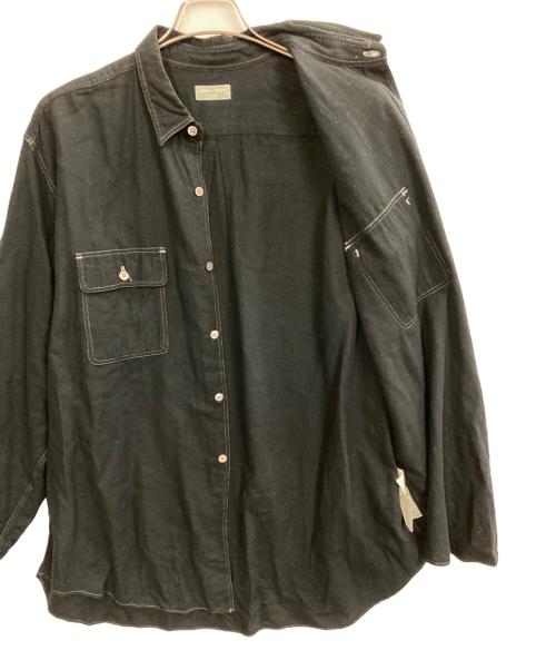 COMME des GARCONS HOMME（コムデギャルソン オム）COMME des GARCONS HOMME (コムデギャルソン オム) ロングスリーブシャツ ブラック サイズ:表記無しの古着・服飾アイテム