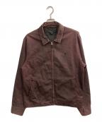 POLO RALPH LAURENポロ・ラルフローレン）の古着「後染めスイングトップ」｜ワインレッド