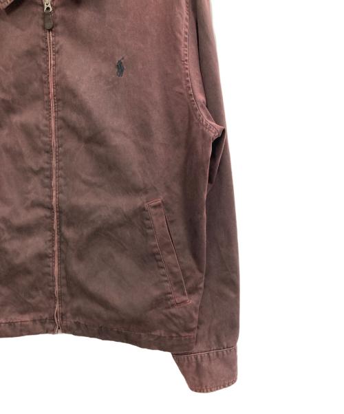 POLO RALPH LAUREN（ポロ・ラルフローレン）POLO RALPH LAUREN (ポロ・ラルフローレン) 後染めスイングトップ ワインレッド サイズ:Lの古着・服飾アイテム