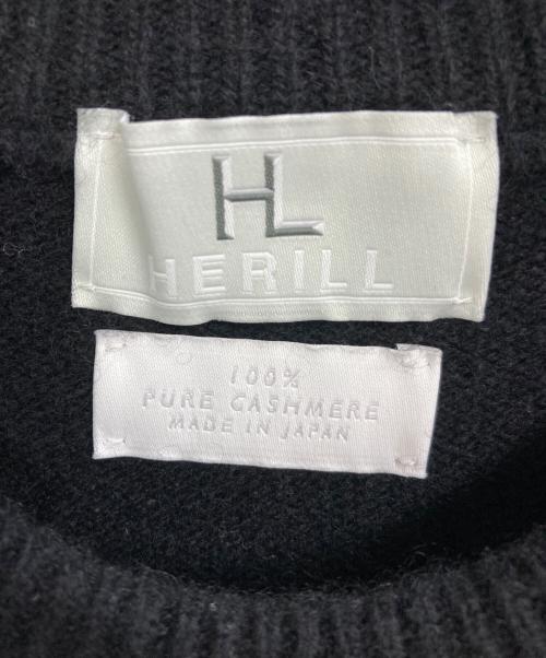 HERILL（ヘリル）HERILL (ヘリル) Goldencash Pullover ブラック サイズ:2の古着・服飾アイテム