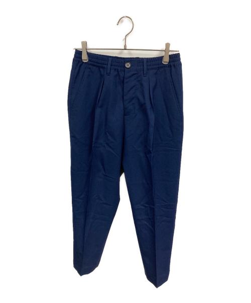 MARNI（マルニ）MARNI (マルニ) トロピカルウールパンツ ネイビー サイズ:38の古着・服飾アイテム