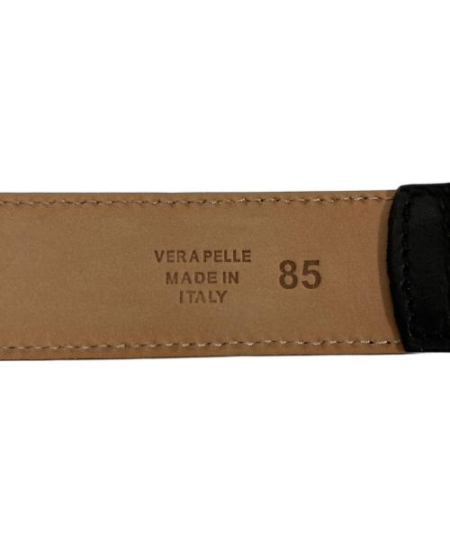 Maison Margiela（メゾンマルジェラ）Maison Margiela (メゾンマルジェラ) レザーベルト ブラックの古着・服飾アイテム