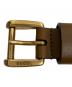 中古・古着 GUCCI (グッチ) ナローベルト ベージュ：10000円