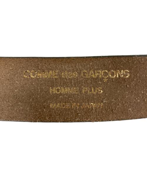 COMME des GARCONS HOMME PLUS（コムデギャルソンオムプリュス）COMME des GARCONS HOMME PLUS (コムデギャルソンオムプリュス) レザーベルト オリーブ サイズ:表記なし（実寸サイズをご確認ください）の古着・服飾アイテム