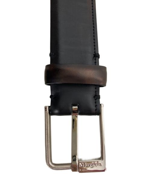 Maison Margiela（メゾンマルジェラ）Maison Margiela (メゾンマルジェラ) ネジバックルベルト ブラック サイズ:85(83-93)の古着・服飾アイテム