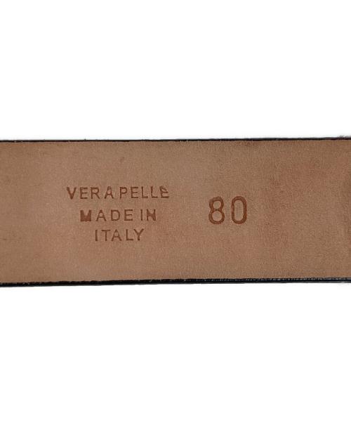 MARTIN MARGIELA（マルタン・マルジェラ）MARTIN MARGIELA (マルタン・マルジェラ) レザーベルト ブラック サイズ:80の古着・服飾アイテム
