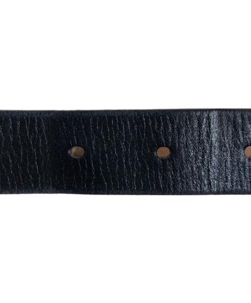 MARTIN MARGIELA（マルタン・マルジェラ）MARTIN MARGIELA (マルタン・マルジェラ) レザーベルト ブラック サイズ:80の古着・服飾アイテム