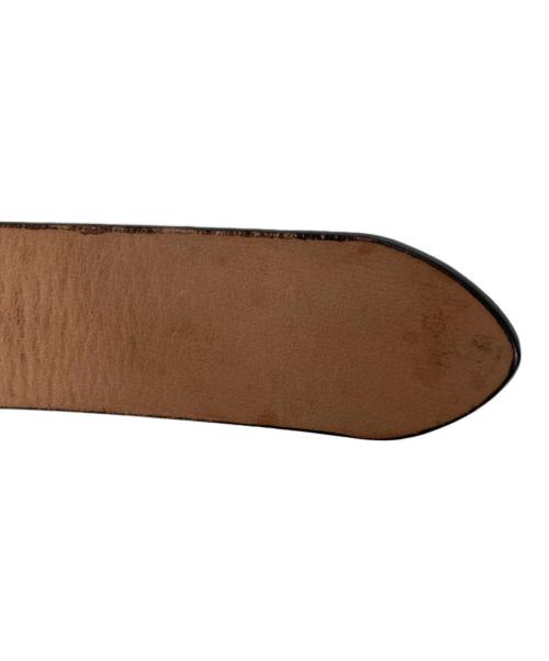 MARTIN MARGIELA（マルタン・マルジェラ）MARTIN MARGIELA (マルタン・マルジェラ) レザーベルト ブラック サイズ:80の古着・服飾アイテム