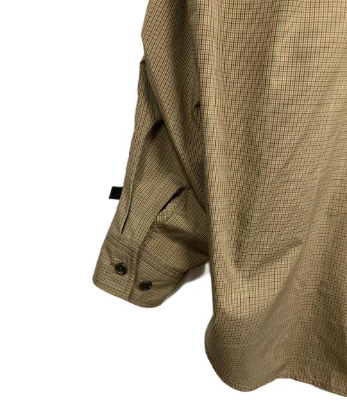 DAIWA PIER39（ダイワ ピア39）DAIWA PIER39 (ダイワ ピア39) CHECK SAFARI SHIRT ブラウン サイズ:Lの古着・服飾アイテム