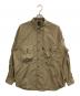 DAIWA PIER39（ダイワ ピア39）の古着「CHECK SAFARI SHIRT」｜ブラウン