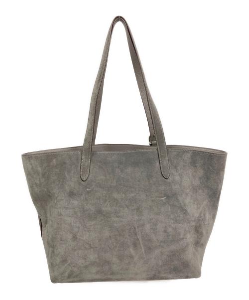 Kate Spade（ケイトスペード）Kate Spade (ケイトスペード) 454スウェードラージトートバッグ グレーの古着・服飾アイテム