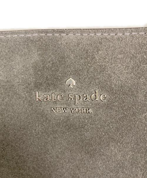 Kate Spade（ケイトスペード）Kate Spade (ケイトスペード) 454スウェードラージトートバッグ グレーの古着・服飾アイテム