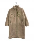 THE NORTHFACE PURPLELABELザ・ノースフェイス パープルレーベル）の古着「ウール ボア フリース フィールド コート」｜ベージュ