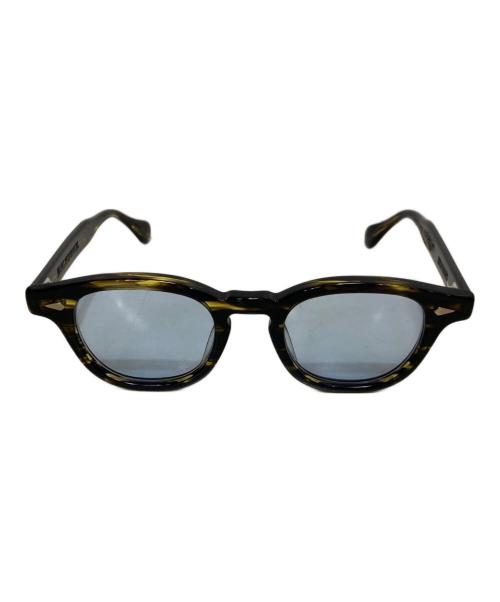 julius tart optical（ジュリアス タート オプティカル）julius tart optical (ジュリアス タート オプティカル) WACKO MARIA (ワコマリア) ARサングラス ブラックの古着・服飾アイテム