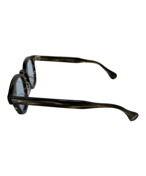 julius tart optical（ジュリアス タート オプティカル）julius tart optical (ジュリアス タート オプティカル) WACKO MARIA (ワコマリア) ARサングラス ブラックの古着・服飾アイテム
