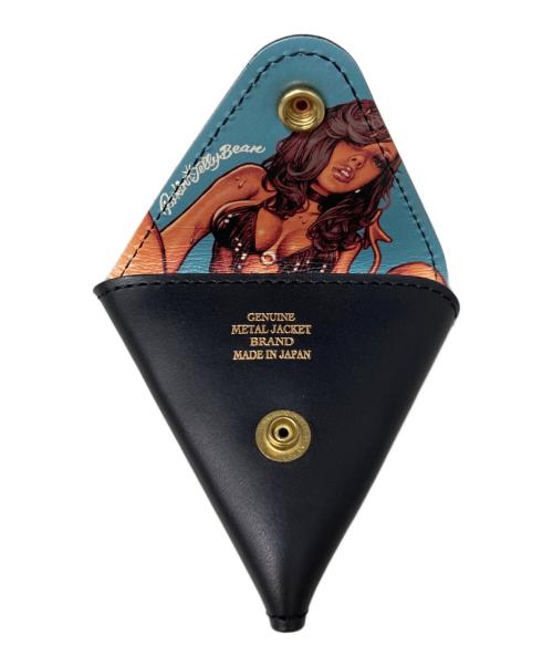 METAL JACKET（メタルジャケット）METAL JACKET (メタルジャケット) PSYCHEDELIC GIRL COIN CASE ブラックの古着・服飾アイテム