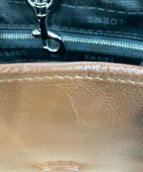 LOEWE（ロエベ）LOEWE (ロエベ) ヘリテージスモールトートバッグ ブラウンの古着・服飾アイテム