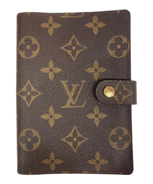 LOUIS VUITTON（ルイ ヴィトン）LOUIS VUITTON (ルイ ヴィトン) 手帳カバー ブラウンの古着・服飾アイテム