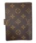 LOUIS VUITTON (ルイ ヴィトン) 手帳カバー ブラウン：10000円