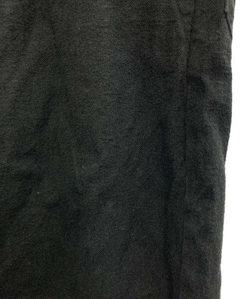 gurank（グランク）GURANK (グランク) コットンリネンサージ Gスリック パンツ ブラック サイズ:Sの古着・服飾アイテム