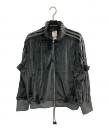 adidas Originals×song for the mute（アディダスオリジナル×ソングフォーザミュート）の古着「ベロアトラックジャケット」｜ダークグレー