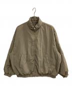 sssteinシュタイン）の古着「WINDPROOF NYLON PADDED JACKET」｜ベージュ