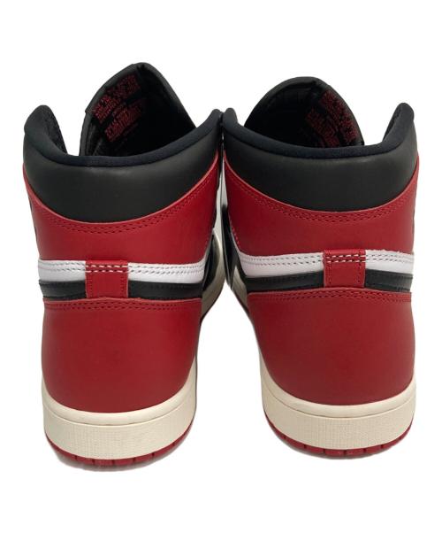 NIKE（ナイキ）NIKE (ナイキ) AIR JORDAN 1 RETRO HIGH OG レッド サイズ:27.5㎝ 未使用品の古着・服飾アイテム
