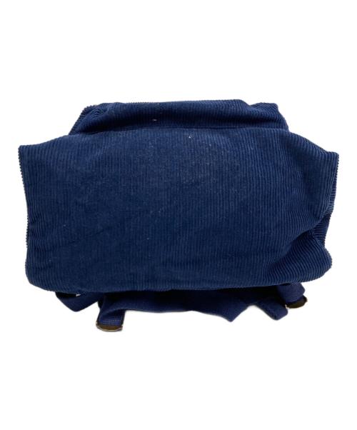 POLO RALPH LAUREN（ポロ・ラルフローレン）POLO RALPH LAUREN (ポロ・ラルフローレン) Corduroy Backpack ネイビーの古着・服飾アイテム