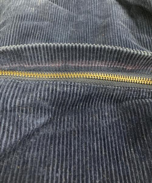 POLO RALPH LAUREN（ポロ・ラルフローレン）POLO RALPH LAUREN (ポロ・ラルフローレン) Corduroy Backpack ネイビーの古着・服飾アイテム