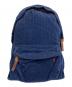 POLO RALPH LAUREN（ポロ・ラルフローレン）の古着「Corduroy Backpack」｜ネイビー