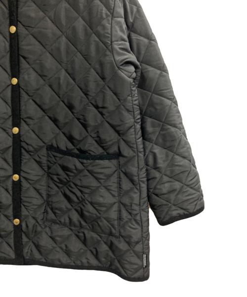 Traditional Weatherwear（トラディショナルウェザーウェア）Traditional Weatherwear (トラディショナルウェザーウェア) キルティングコート ブラック サイズ:34の古着・服飾アイテム