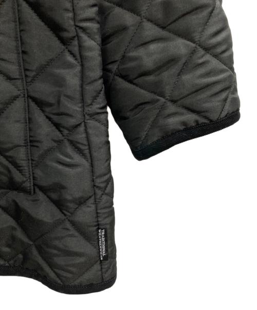 Traditional Weatherwear（トラディショナルウェザーウェア）Traditional Weatherwear (トラディショナルウェザーウェア) キルティングコート ブラック サイズ:34の古着・服飾アイテム