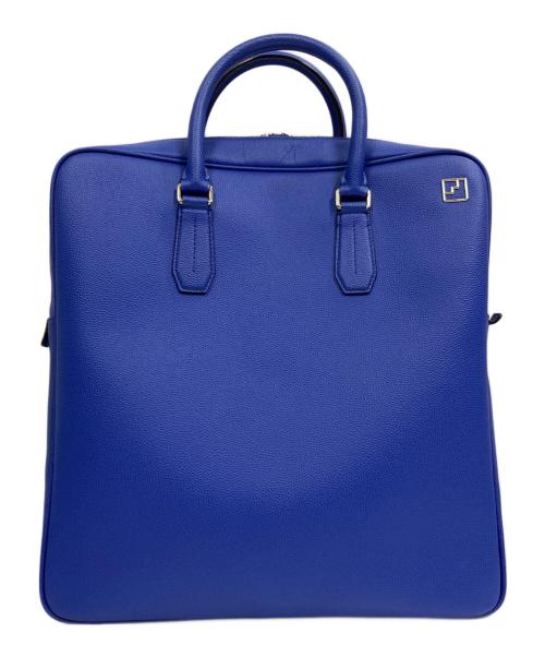 BALLY（バリー）BALLY (バリー) Nikkosビジネスバッグ ブルーの古着・服飾アイテム
