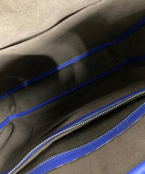 BALLY（バリー）BALLY (バリー) Nikkosビジネスバッグ ブルーの古着・服飾アイテム