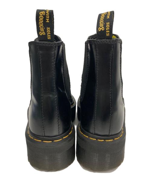 Dr.Martens（ドクターマーチン）Dr.Martens (ドクターマーチン) QUAD チェルシーブーツ ブラック サイズ:38の古着・服飾アイテム