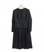 theory luxeセオリーリュクス）の古着「Executive セットアップ ジャケット ワンピース」｜ネイビー