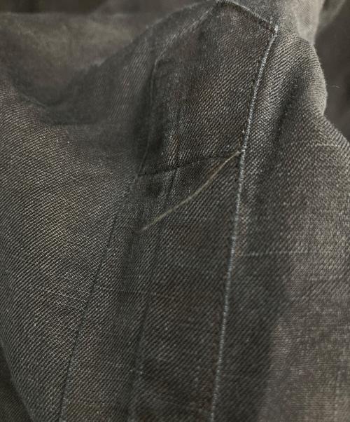 POLO RALPH LAUREN（ポロ・ラルフローレン）POLO RALPH LAUREN (ポロ・ラルフローレン) 裾ポニーリネンシルクオープンカラーシャツ ブラック サイズ:Lの古着・服飾アイテム