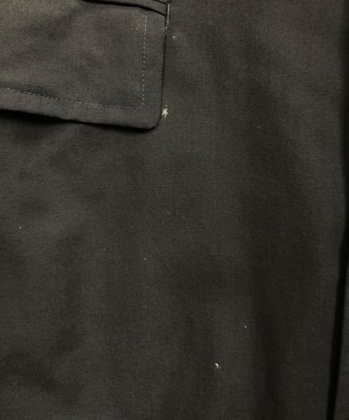COMME des GARCONS HOMME（コムデギャルソン オム）COMME des GARCONS HOMME (コムデギャルソン オム) 90s ウールロングコート ブラック サイズ:Mの古着・服飾アイテム